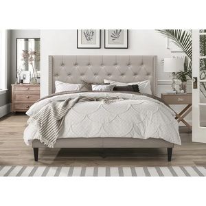 Wayfair Grey Bed Frame and headboard